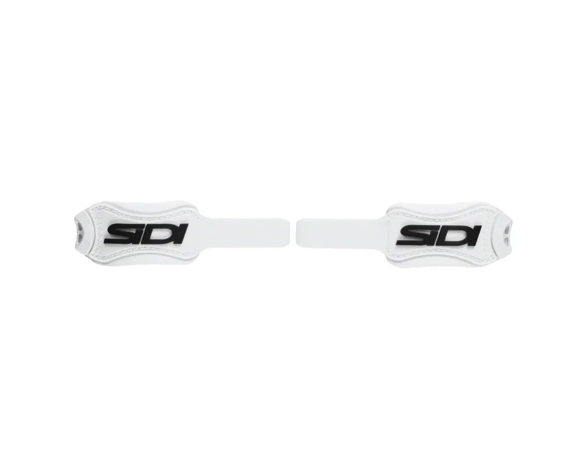 Sidi Soft Instep 5 Closure System Straps (White/Black) (Pair)